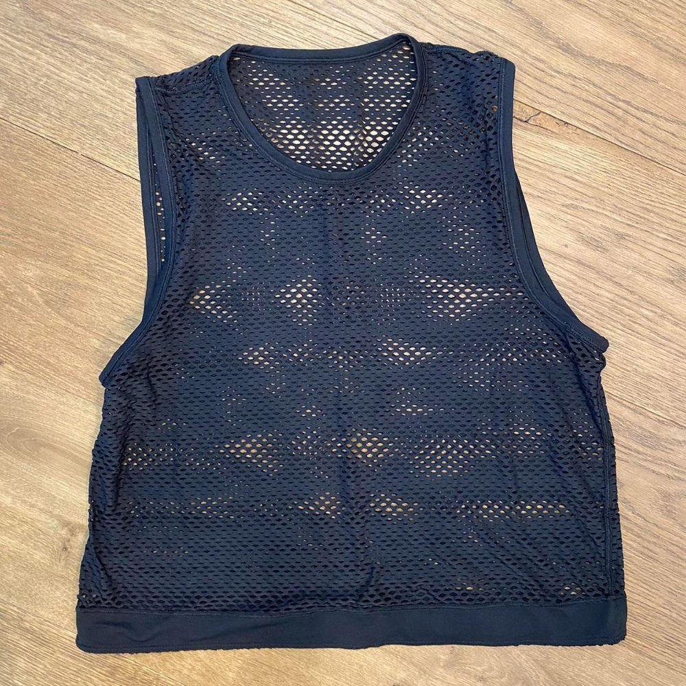 Lululemon Breathable Black Workout Tank